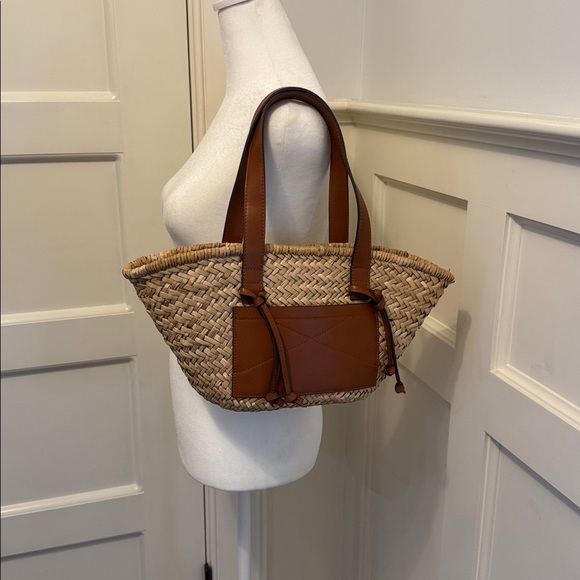 Brown Woven Tote Bag - Picture 5 of 5